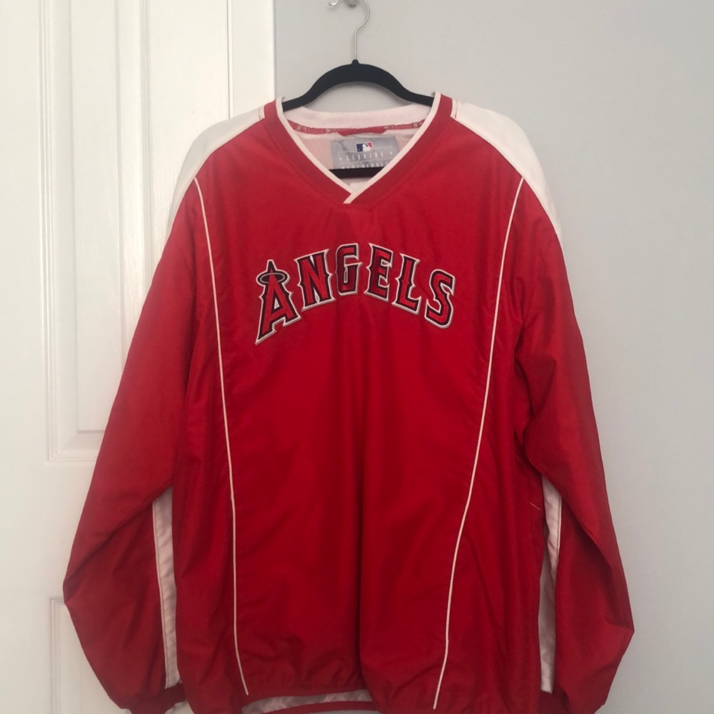 MLB Anaheim Angels Windbreaker Mens Size XXL